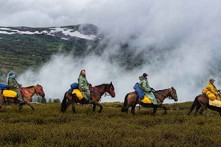 Тour équestre -  Russie Altaï «Lacs de Karakol — trajet en boucle»