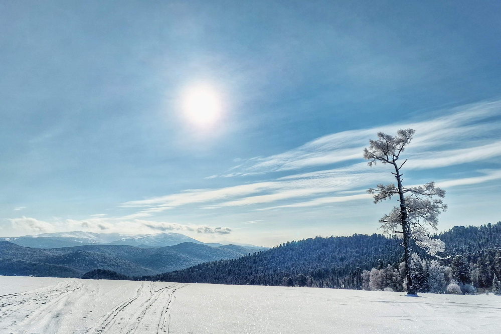 Снегоходная прогулка «Алтай: два перевала»
