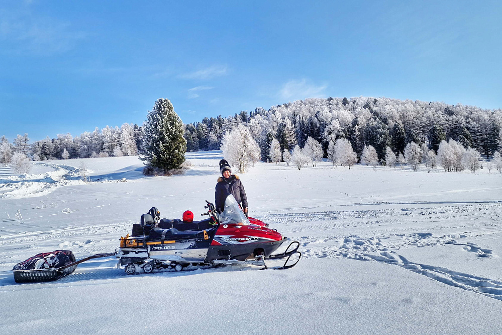 Снегоходная прогулка «Алтай: два перевала»