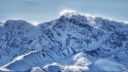 «На снегоходах к Каракольским озерам» - Алтай