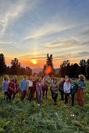 Russian Altay, Siberia. Horseback riding trip Uymen’ Lake – the heart of Altaу Mountains