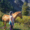 Russian Altay, Siberia. Horseback riding trip Uymen’ Lake – the heart of Altaу Mountains