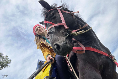 Russian Altay, Siberia. Horseback riding trip Karakol’skie Lakes (loop ride)