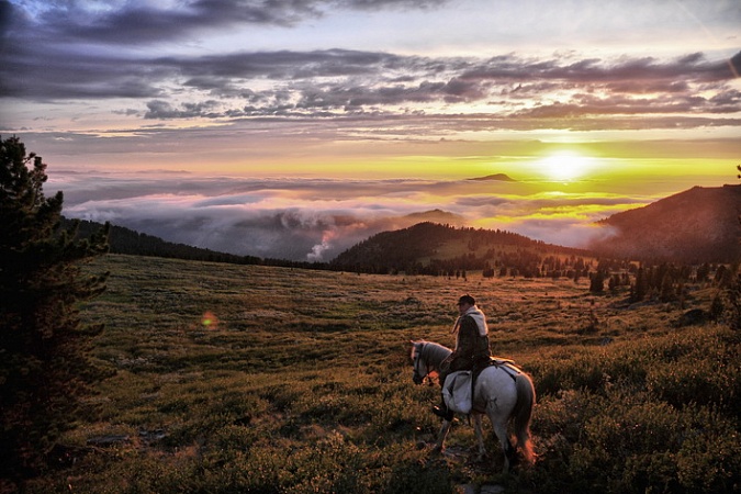  Russian Altay, Siberia. Horseback riding trip «Altai Mountains at a glance»