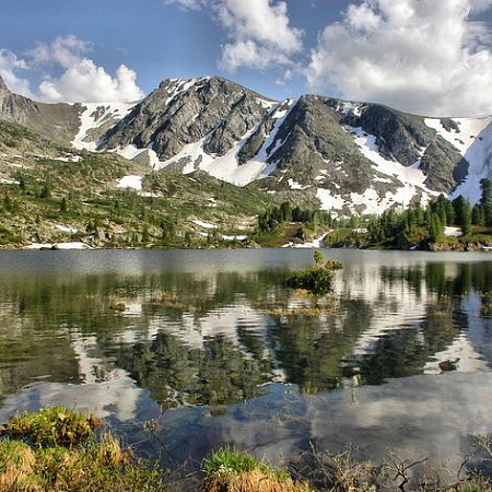 Russian Altay, Siberia. Horseback riding trip Karakol’skie Lakes (loop ride)