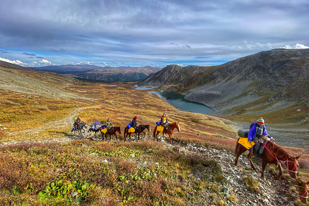 Russian Altay, Siberia. Horseback riding trip «Anylu – wonderful Altay valley»