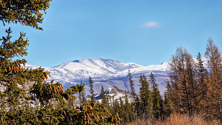 «На снегоходах к Каракольским озерам» - Алтай