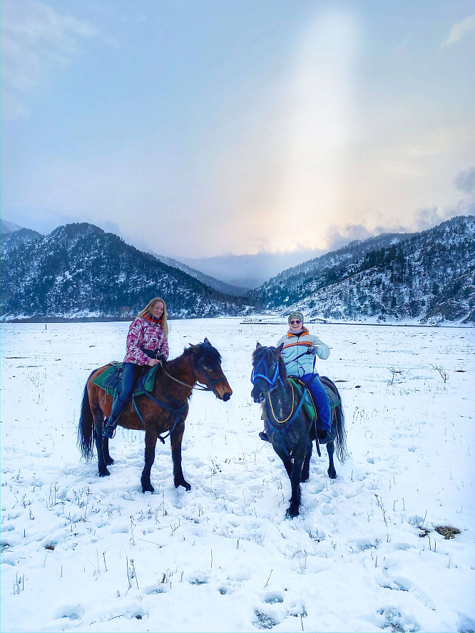 Конно-экскурсионный тур «Зимой на Алтай или выходные в горах»