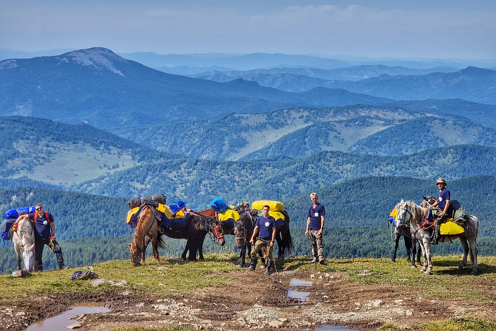 Russian Altay, Siberia. Horseback riding trip «Anylu – wonderful Altay valley»