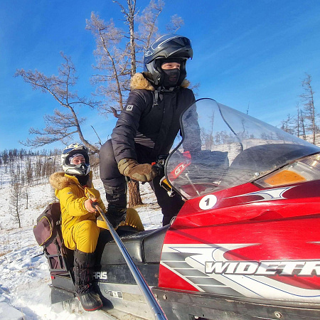«На вершину Киндерля» снегоходная прогулка