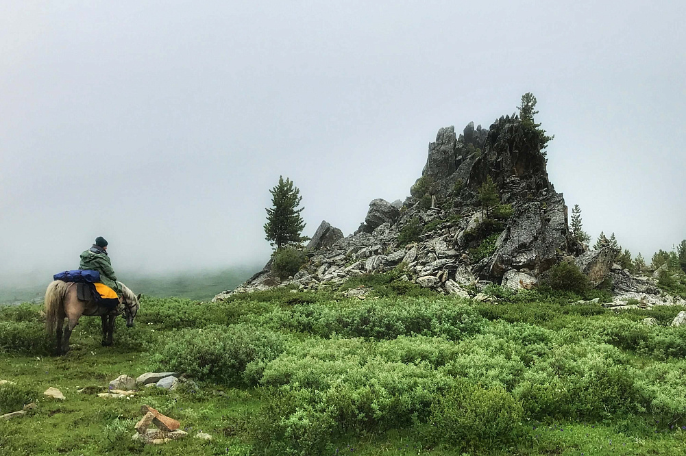 Тour équestre -  Russie Altaï «Lacs de Karakol - lac d’Ouymen»