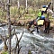 Russian Altay, Siberia. Horseback riding trip «Emurlinsky waterfall»