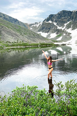 Russian Altay, Siberia. Horseback riding trip Uymen’ Lake – the heart of Altaу Mountains