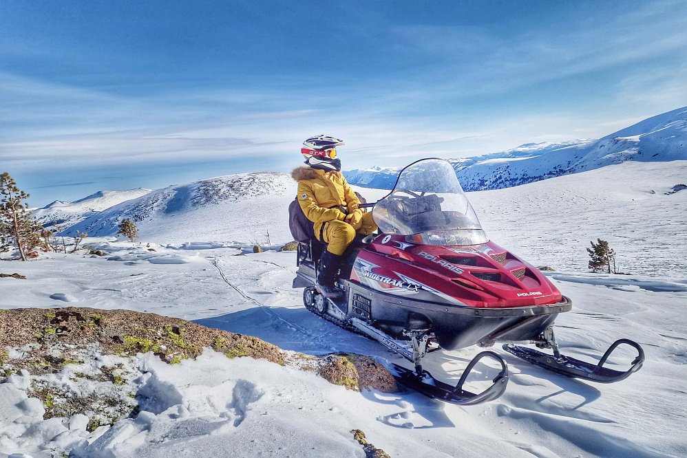 «На снегоходах к озеру Манас» - Алтай