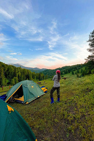 Russian Altay, Siberia. Horseback riding trip «Anylu – wonderful Altay valley»