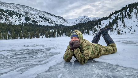 «На снегоходах к Каракольским озерам» - Алтай