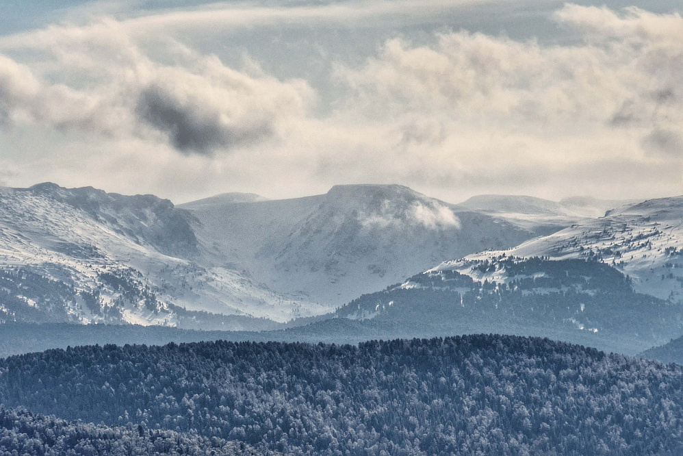 Снегоходная прогулка «Алтай: два перевала»