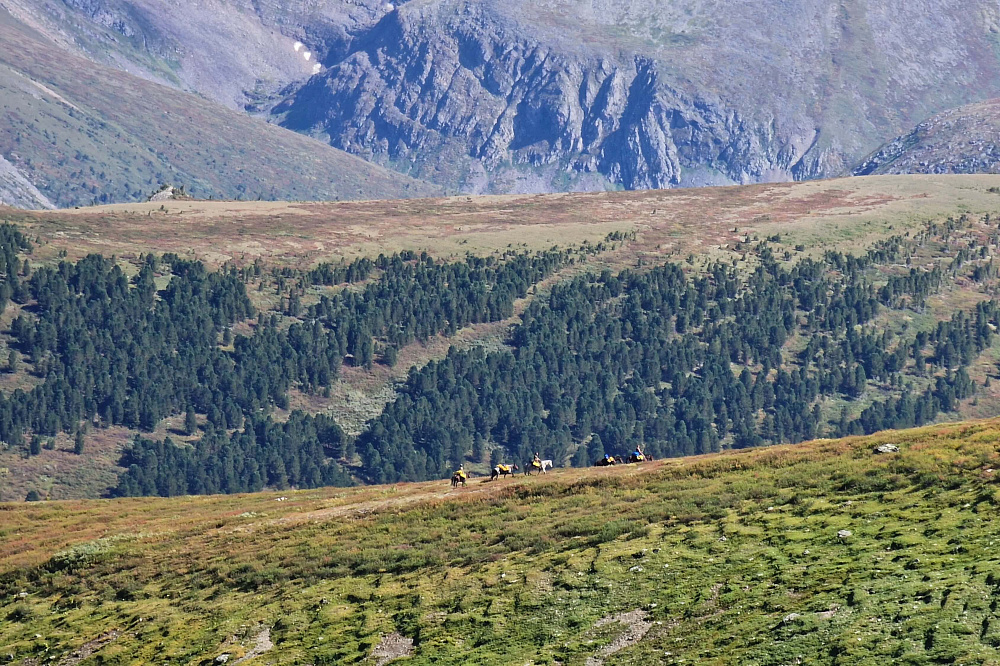 Конный тур «Уймень-озеро — сердце Алтая»