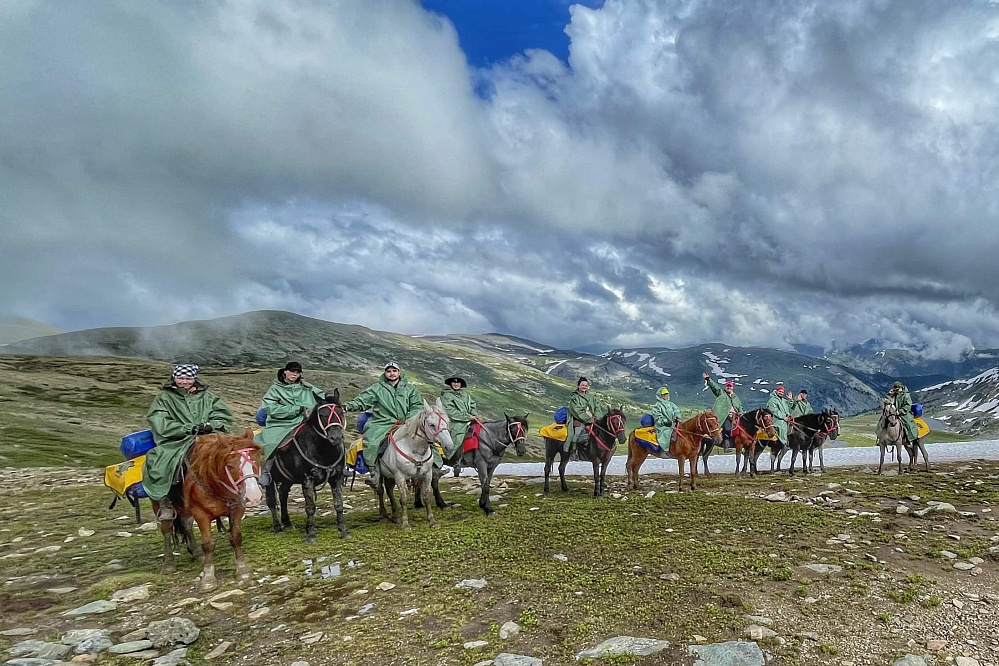 Тour équestre -  Russie Altaï «Lacs de Karakol — trajet en boucle»