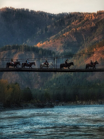 Авто - конный тур "Осенний Алтай"