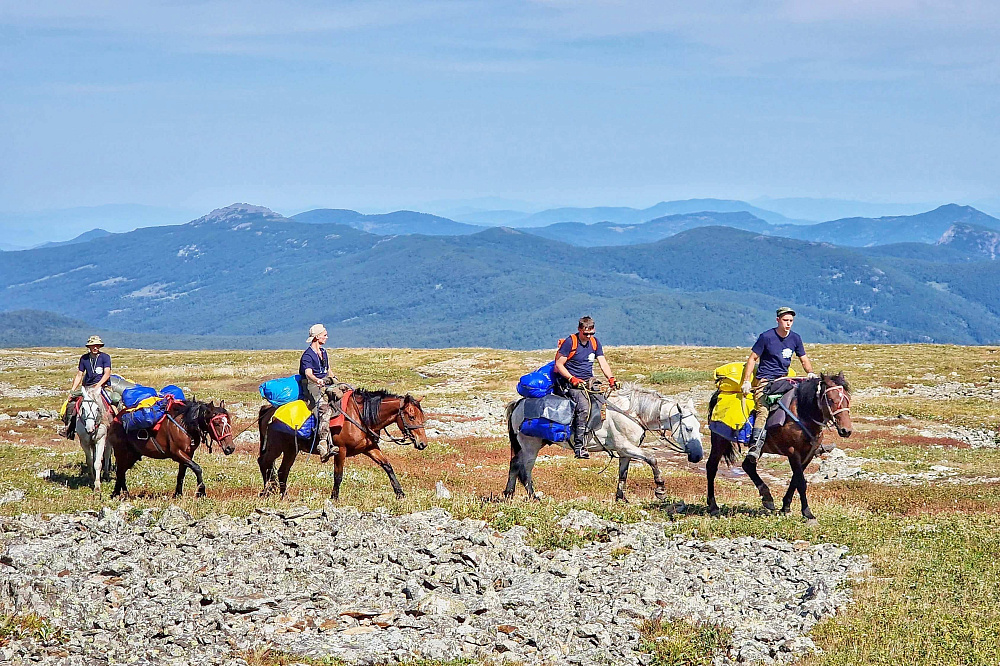  Russian Altay, Siberia. Horseback riding trip «Altai Mountains at a glance»