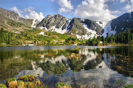 Russian Altay, Siberia. Horseback riding trip Karakol’skie Lakes (loop ride)