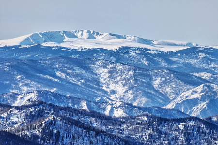 «На снегоходах к озеру Манас» - Алтай