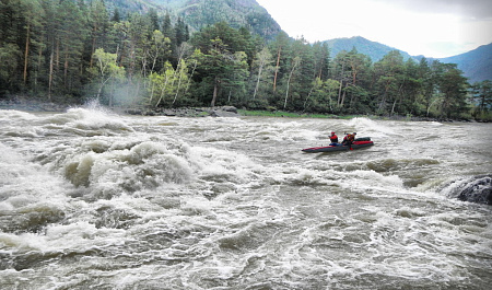 Сплав по Катуни-Средней. Спорт режим - для опытных