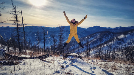 «На вершину Киндерля» снегоходная прогулка