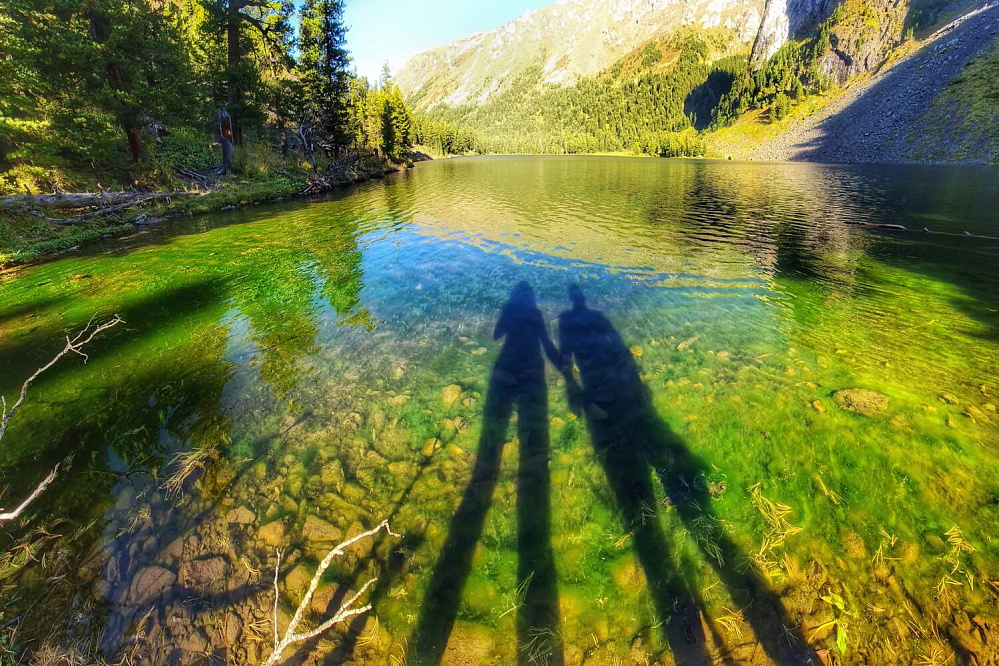 Russian Altay, Siberia. Horseback riding trip Uymen’ Lake – the heart of Altaу Mountains