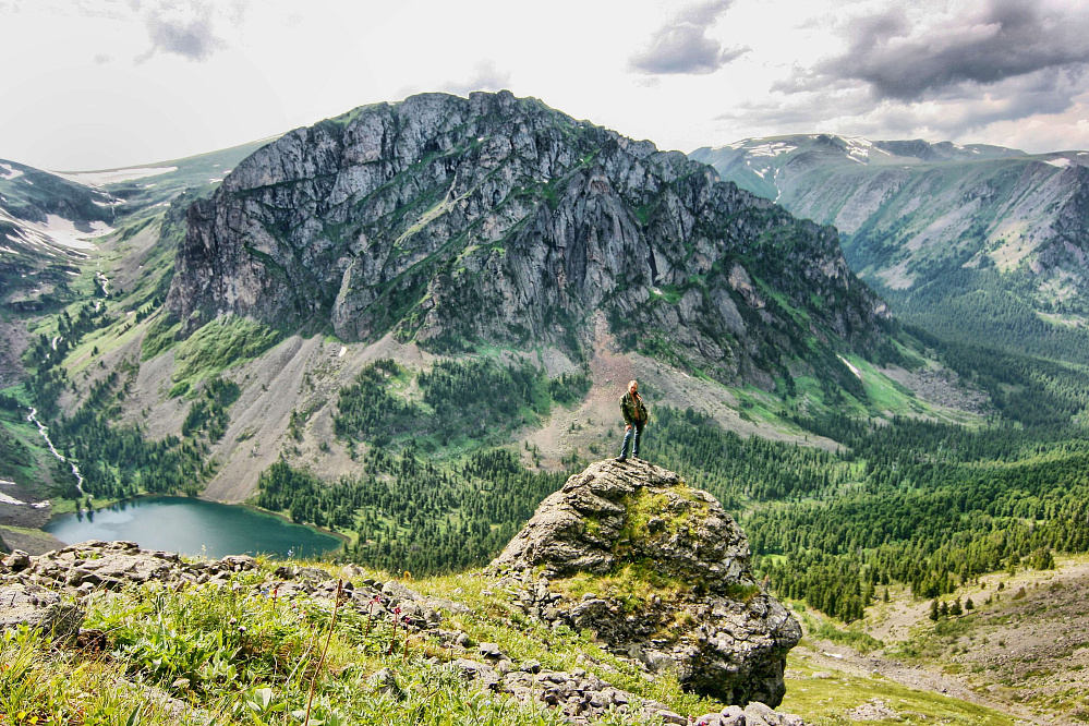 Russian Altay, Siberia. Horseback riding trip Uymen’ Lake – the heart of Altaу Mountains