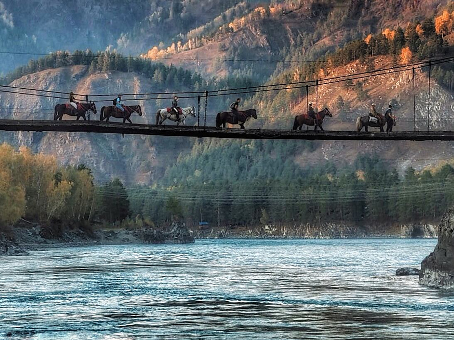 Авто - конный тур "Осенний Алтай"