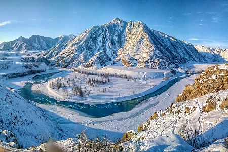 Конно-экскурсионный тур «Зимой на Алтай или выходные в горах»