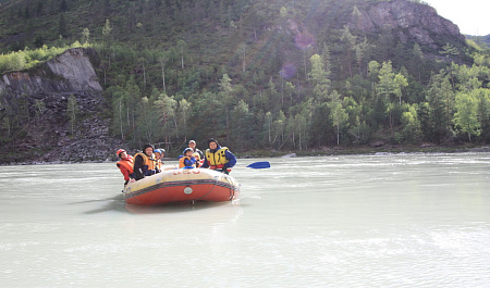 Сплав по Катуни-Средней. Спорт режим - для опытных