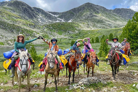Тour équestre -  Russie Altaï «Lacs de Karakol — trajet en boucle»