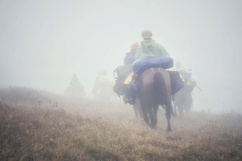 Russian Altay, Siberia. Horseback riding trip Uymen’ Lake – the heart of Altaу Mountains