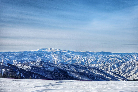 «На снегоходах к озеру Манас» - Алтай