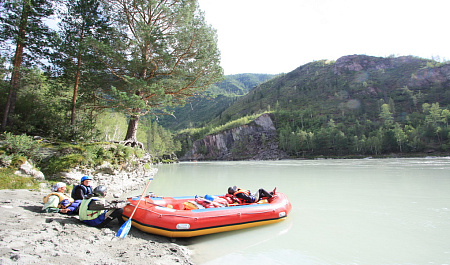 Сплав по Катуни-Средней. Спорт режим - для опытных