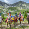 Russian Altay, Siberia. Horseback riding trip Karakol’skie Lakes (loop ride)