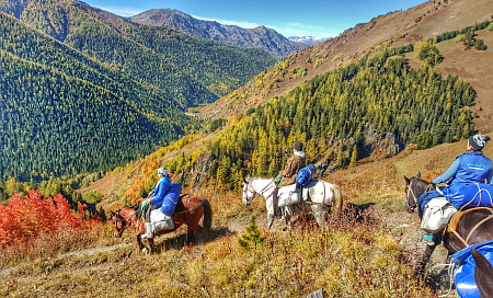 Конный тур по Горному Алтаю «Тальменное озеро»